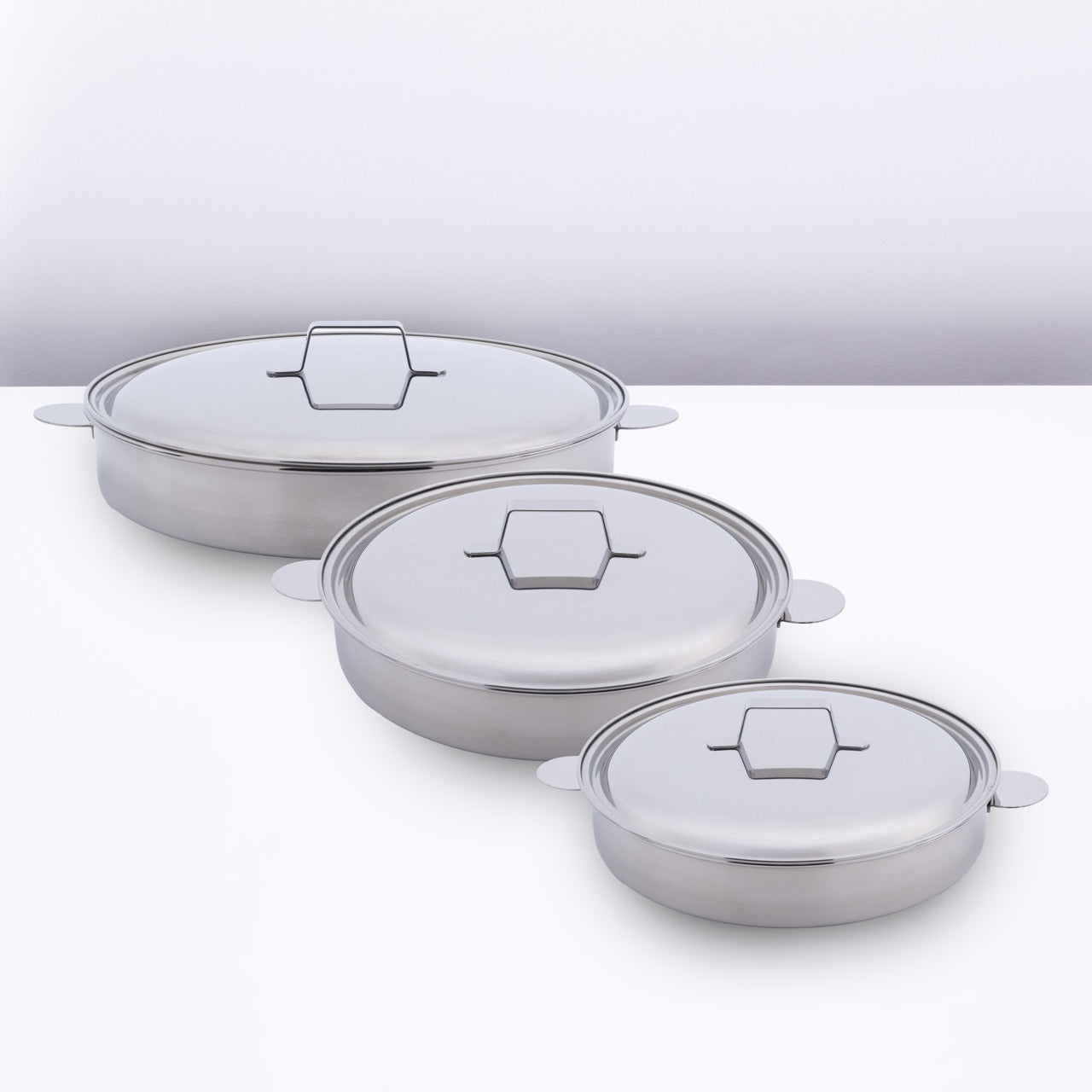 6 PCS Roasting Pans Set