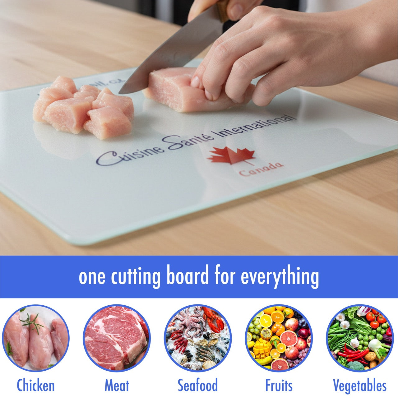 Vitro-Ceramic Cutting Board