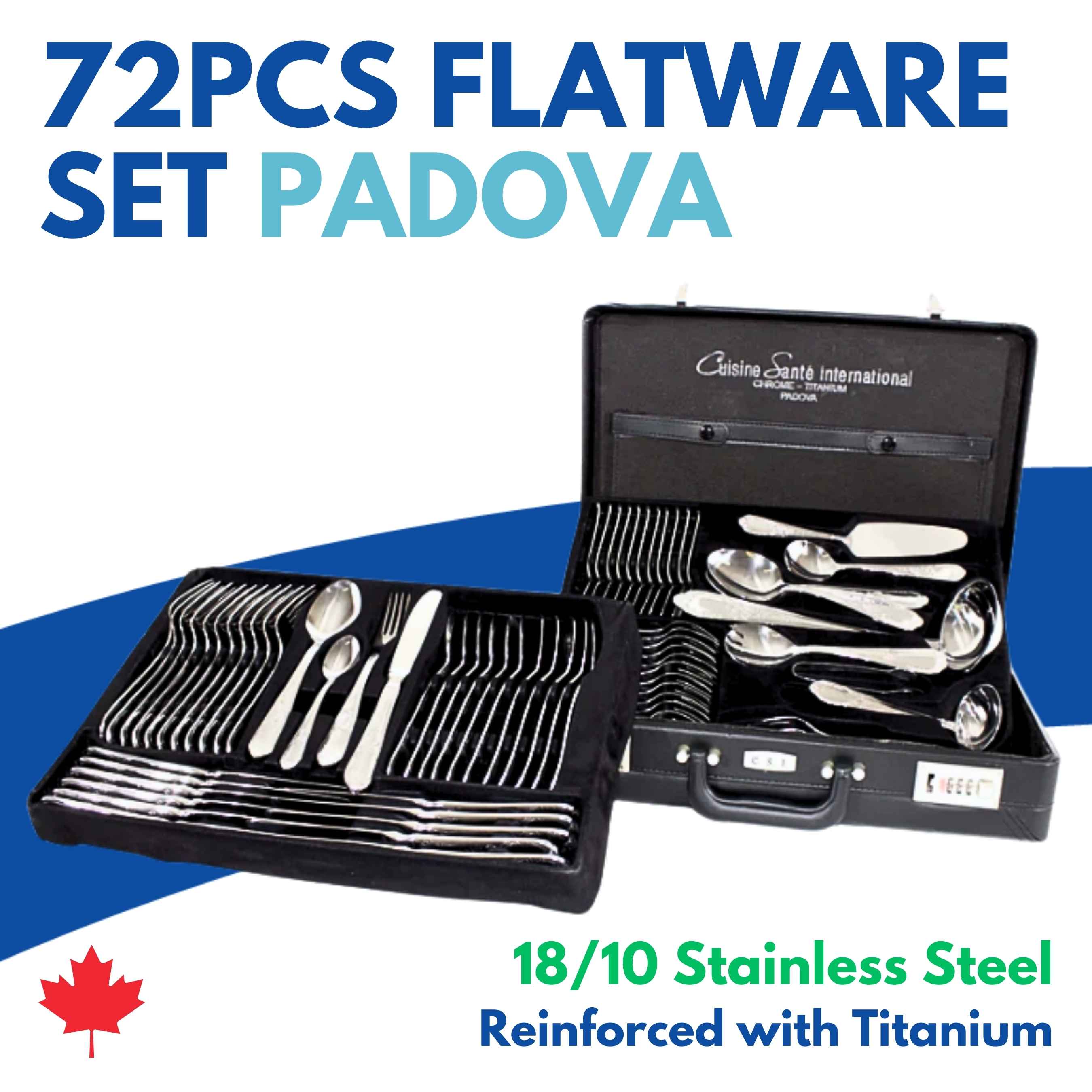 72 pieces Flatware Set