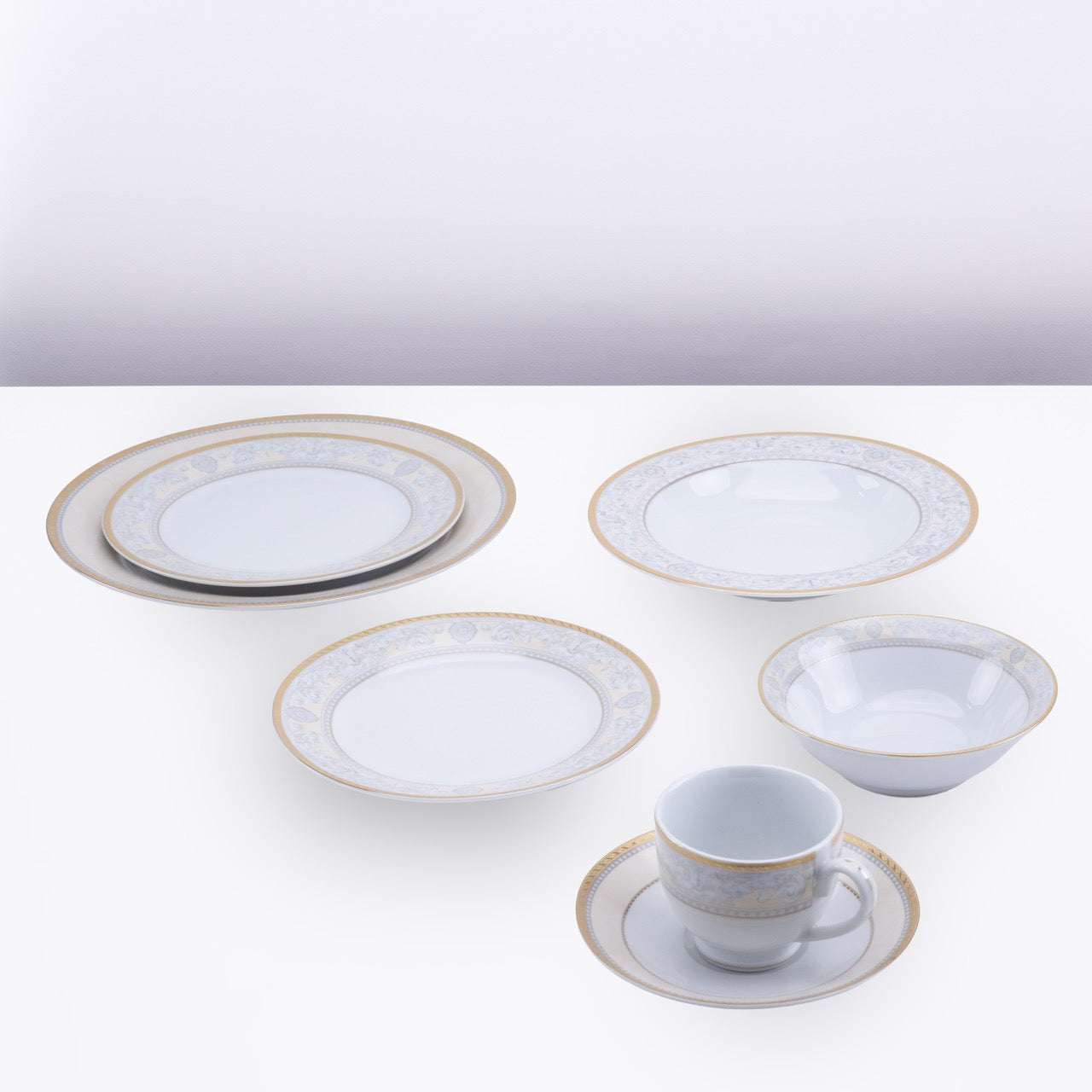 98 PCS Monaco Dinnerware Set