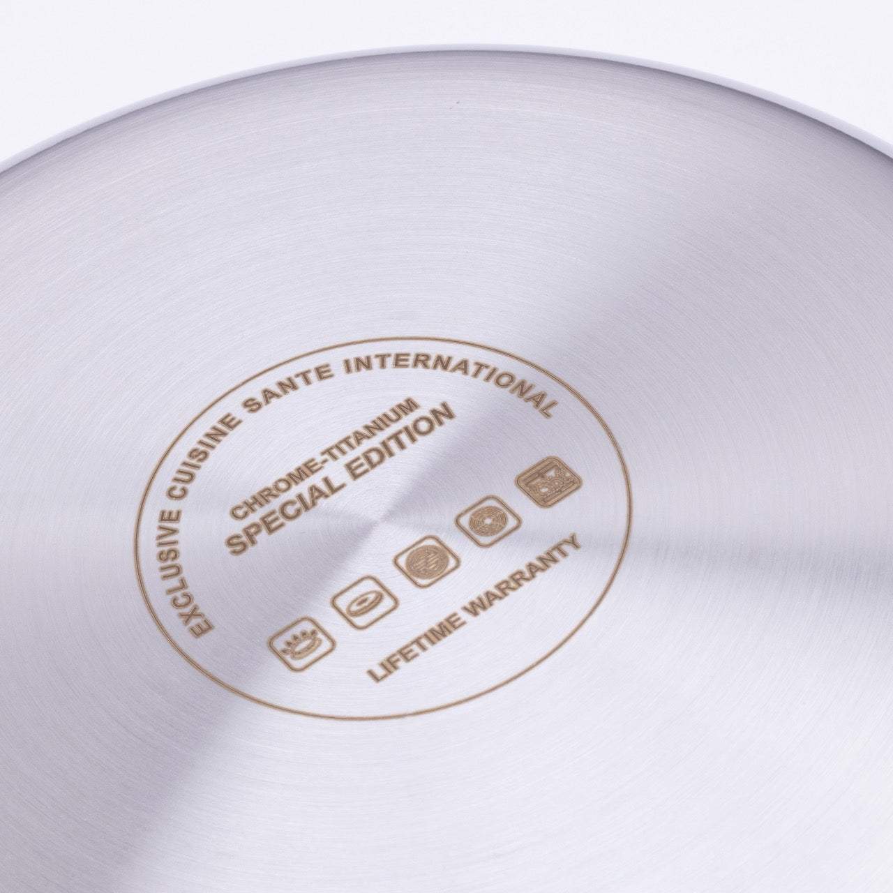 4 PCS Stainless Steel Frying Pan