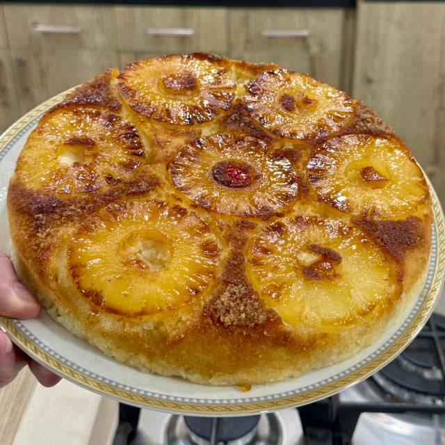 Load video: Upside Down Pineapple Cake