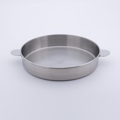 26 cm Stainless Steel Baking Pan with Lid