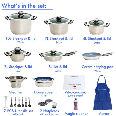 26 PCS Cookware Set