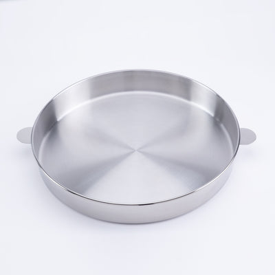 42 cm Stainless Steel Baking Pan with Lid