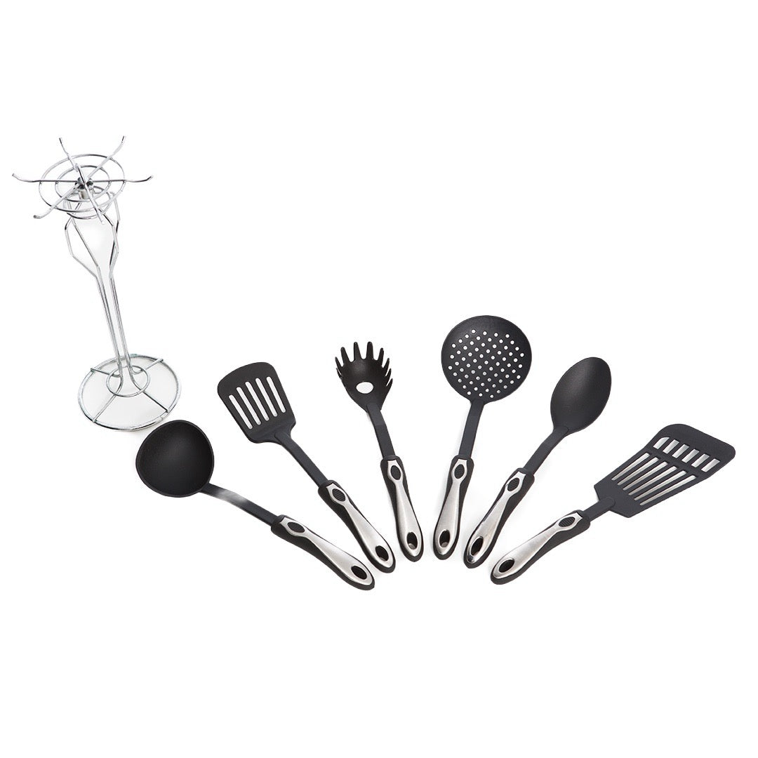 7 PCS Utensils with Rack