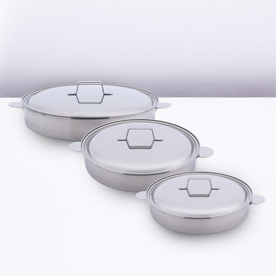6 PCS Roasting Pans Set
