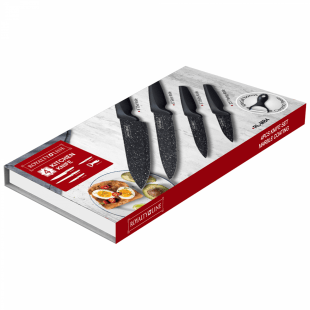4 PCS Knife Set + Ceramic Peeler Box | Kitchen Kollection Lebanon