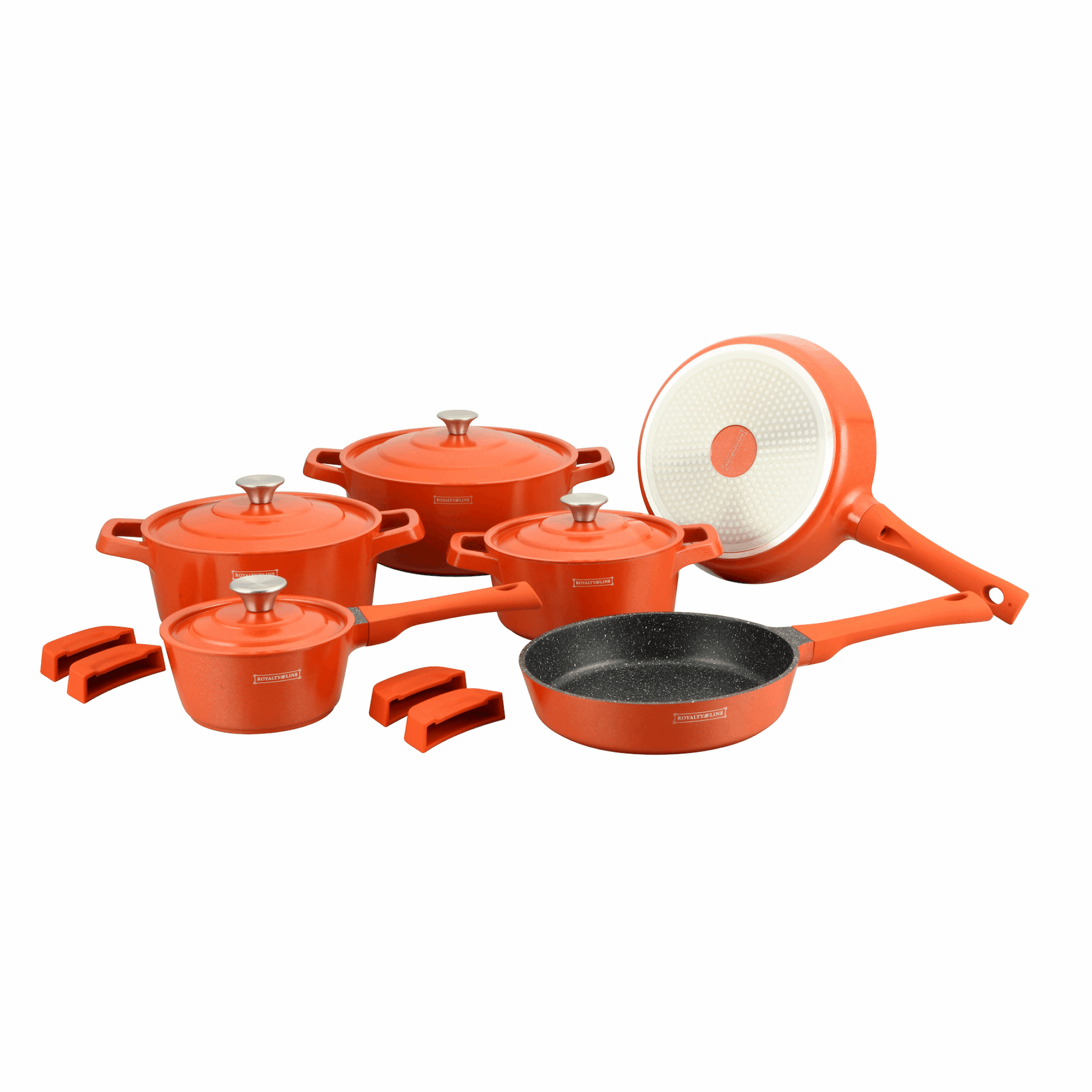 Orange Cookware Set | Kitchen Kollection Lebanon
