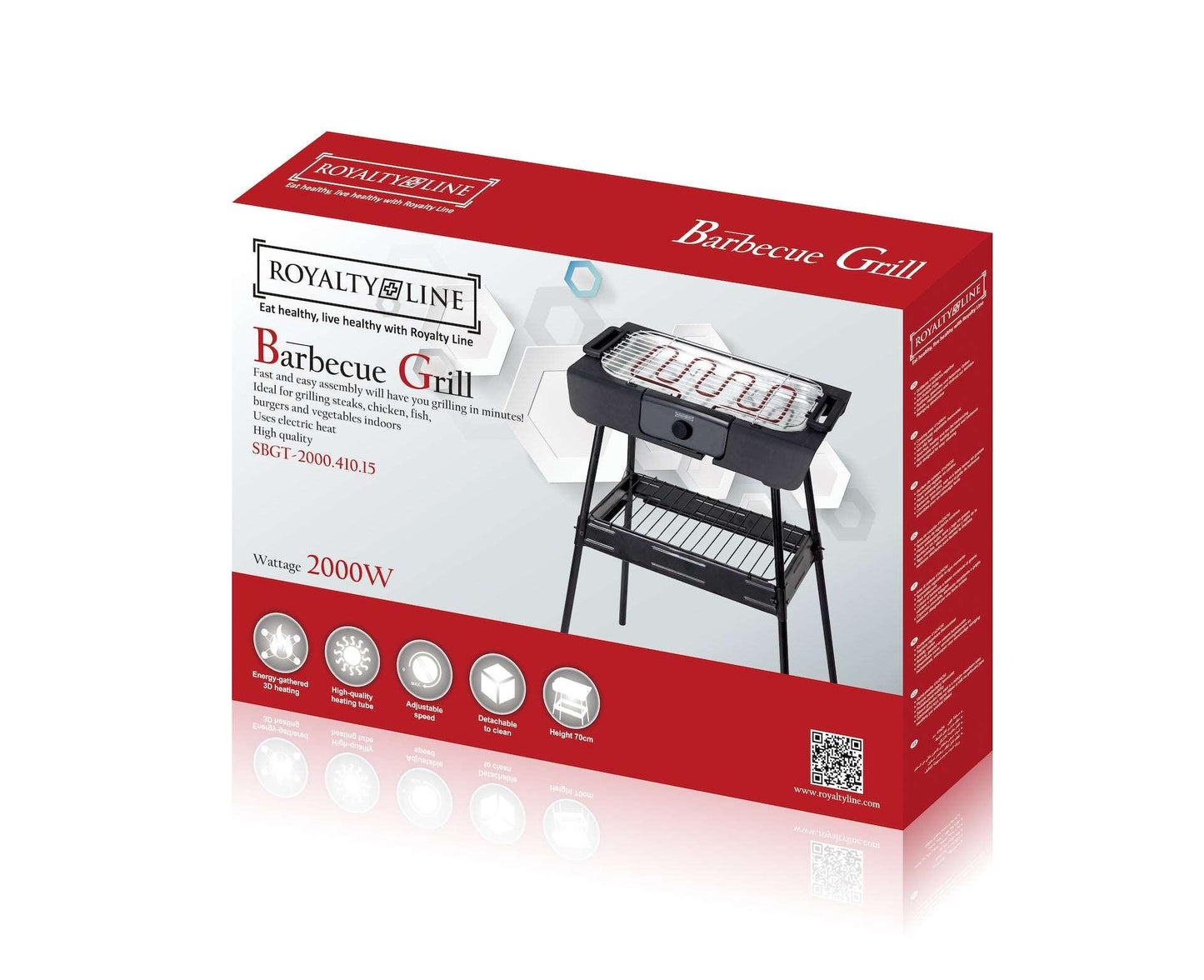 Indoor Electric BBQ With Legs Box | Kitchen Kollection Lebanon