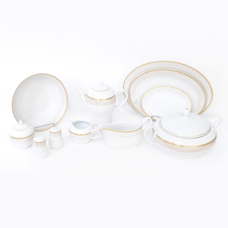 98 PCS Corina Dinnerware Set