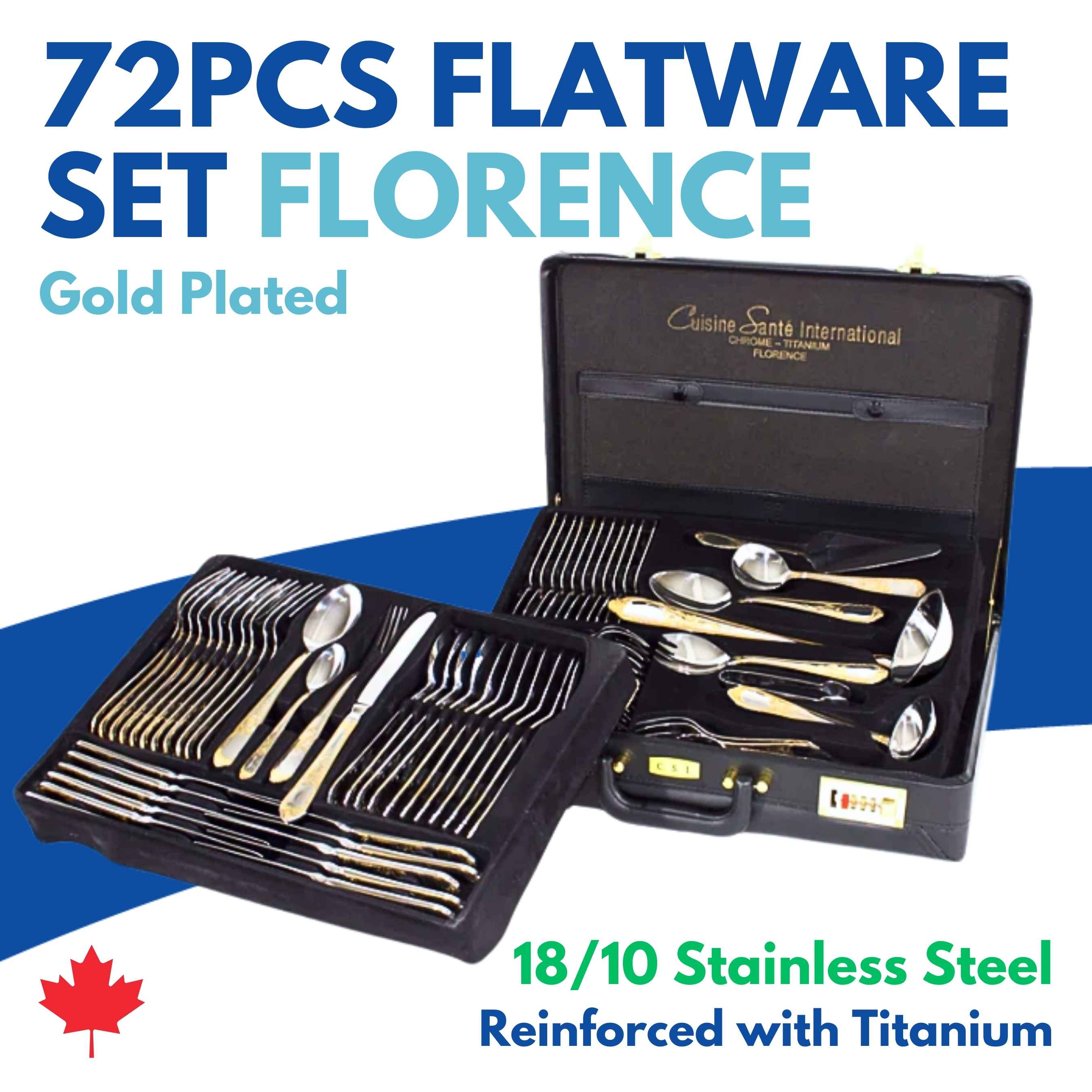72 pieces Flatware Set
