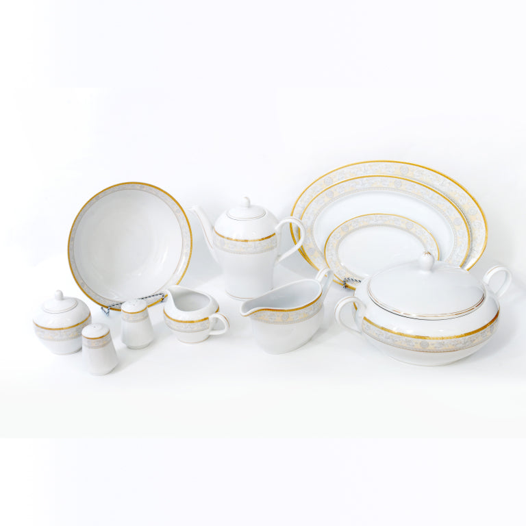 98 PCS Monaco Dinnerware Set