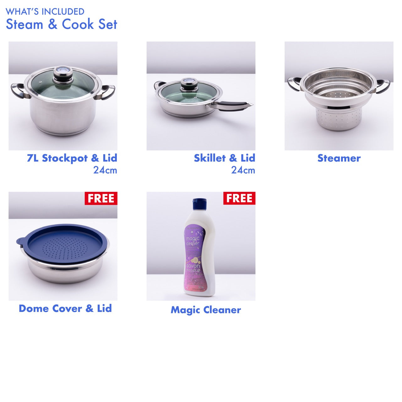 Steam & Cook Set