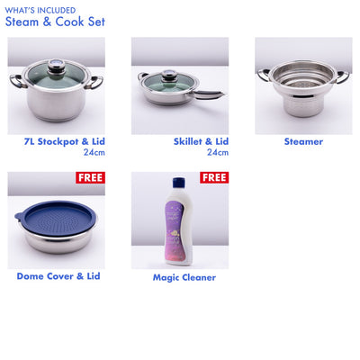 Steam & Cook Set